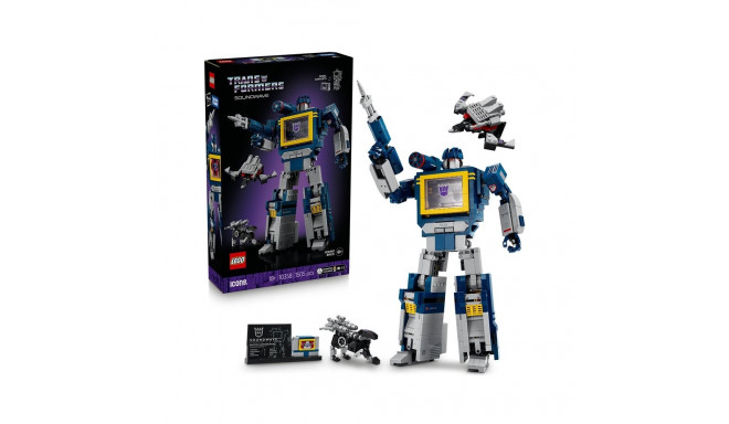 CONST LEGO TRANSFORMERS SOUNDWAVE 10358