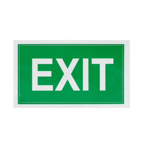 STICKER EXIT 100X180MM
