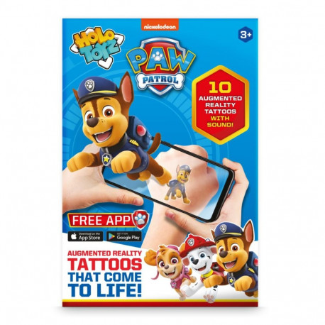 TOY TATTOO Paw Patrol 10 tk HTTPTA100