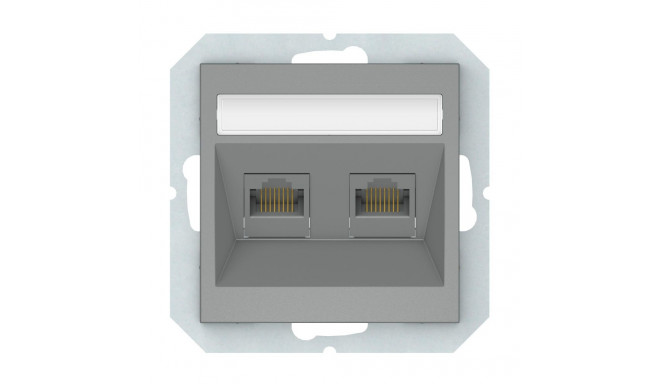 COMP SOCKET 2PL hall KLRJ45-26E2-02 QR