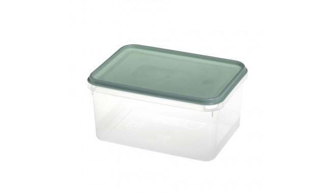 FOOD CONTAINER RECTANGULAR DEEP 3L. MINT
