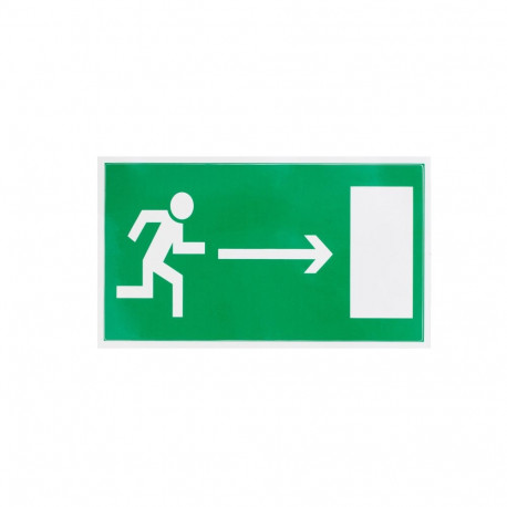 kleebis väljapääs paremale 100x180mm