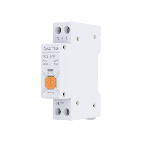 Smart fuse with WIFI Avatto WCB16