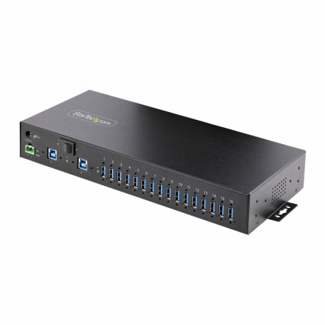 7-Port USB Hub Startech S5G16AINDS-USB-A-HUB Black