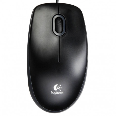 Logitech hiir B100 OEM juhtmega, must