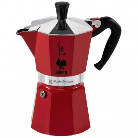 Bialetti Moka Express 6TZ (300 ml) punane