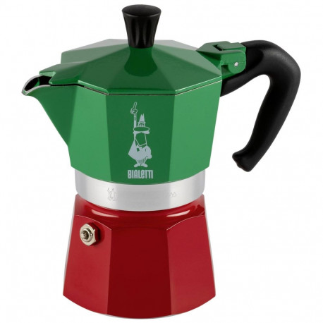 Bialetti Moka Express Italia 3TZ (150 ml) punaroheline