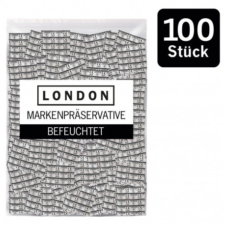 London prezerwatyvid klassikalised niisutatud 100tk