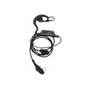 Hytera EHM18 In-Line PTT with VOX function ear hanging earpiece