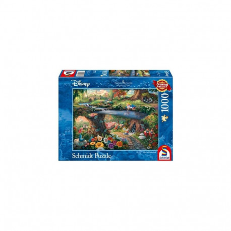 Thomas Kinkade Disney pusle Liisa imedemaal 1000-osaline