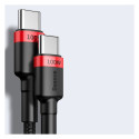 Baseus CATKLF-ALG1 USB-C - USB-C PD QC cable 100W 5A 2m - gray