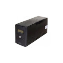 Digitus DN-170064-LCD line-interactive katkematu toiteallikas (UPS) 0.8 kVA 480 W 2 AC pistikupesa