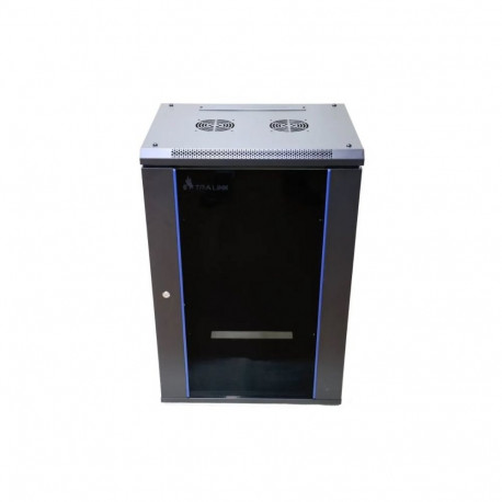 Extralink 19" 18U 600x600 mm seinapealne kapp must