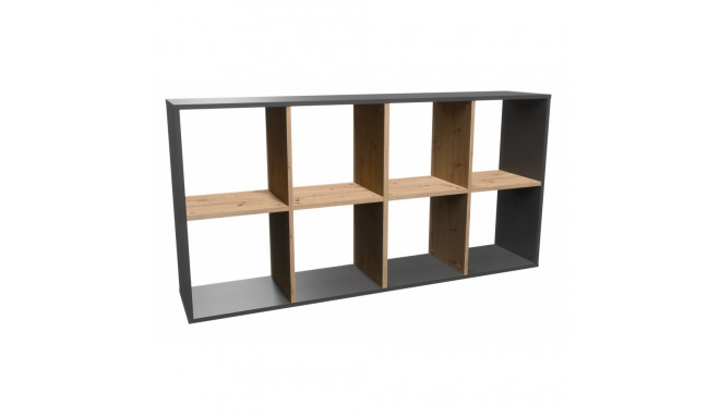 Topeshop MALAX 2X4 ANT/ART living room bookcase