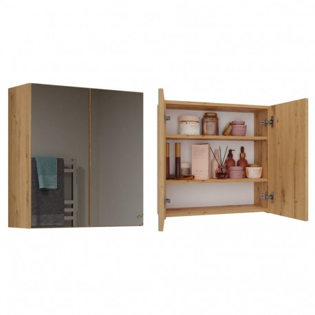Topeshop POLA 2DL ARTISAN bathroom storage cabinet Oak
