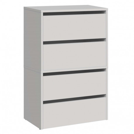 Topeshop MODO X2 valge suletud jalatsikorraldaja