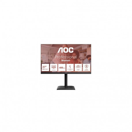 AOC E4 U27E4CV arvutimonitor 68.6 cm (27") 3840 x 2160 pikslit 4K Ultra HD LED must
