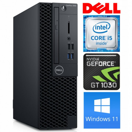 DELL 3060 SFF i5-8400 16GB 512SSD M.2 NVME GT1030 2GB DVD WIN11Pro