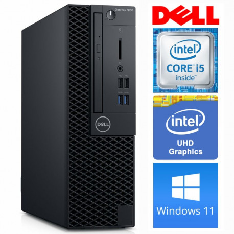 DELL 3060 SFF i5-8400 16GB 512SSD M.2 NVME DVD WIN11Pro