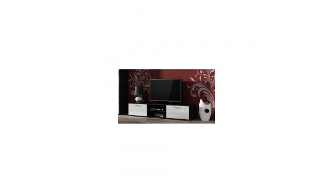 Cama TV stand SOHO 180 black/white gloss