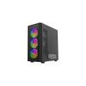 Savio Noctis Flow RGB Cube Black