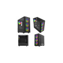 Savio Noctis Flow RGB Cube Black