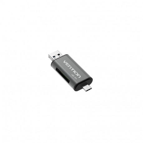 Vention USB2.0 Multi-function Card Reader Gray
