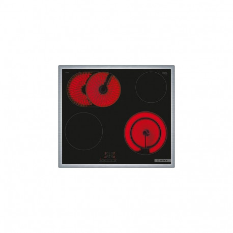 Bosch Serie 4 PKN645BA2E hob Black Built-in 60 cm Ceramic 4 zone(s)
