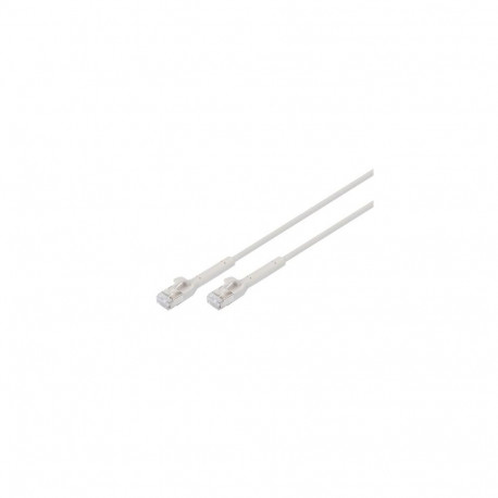Digitus CAT 6A F-FTP bendable patch cord, copper, 2 m, gray