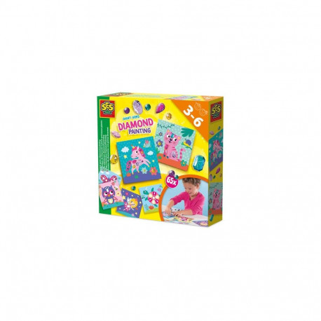 SES Creative Giant gems diamond painting - Extra large diamond painting diamonds, Age 3+