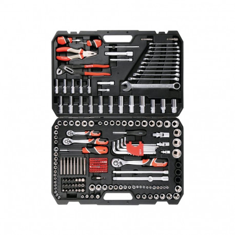 Tööriistakomplekt 1/4" 1/2" 3/8" (224 tk.) YT-38941 YATO