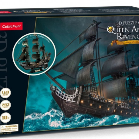 Cubic Fun Puzzle 3D LED Queen Annes