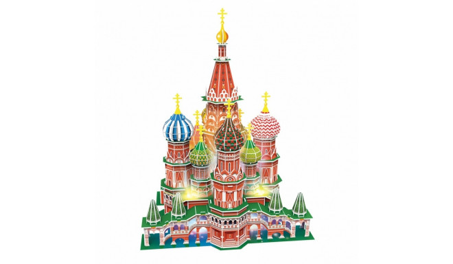 Cubic Fun Puzzle 3D LED St.Basils Cathedral