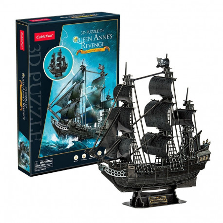 Queen Anne's Revenge 3D Puzzle: Product Overview
The Queen Anne's Revenge