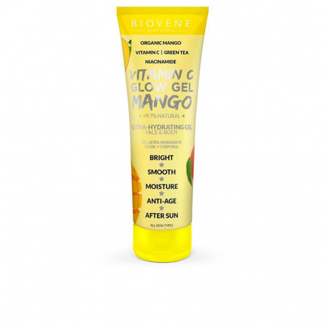 Biovène geel näole ja kehale VITAMIN C GLOW GEL MANGO sügavniisutav 200ml