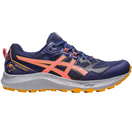 Asics naiste jooksujalatsid Gel Sonoma 7 1012B413 401 39,5, tumesini-oranžid