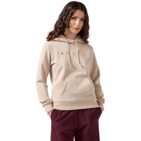 Bluza damska Champion Hooded Sweatshirt beżowa 118379 MS099 S