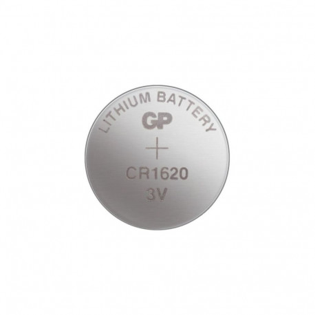 GP Battery (CR1620) Lithium coin, CR1620-7U5 (5 batteries / blister) 3V