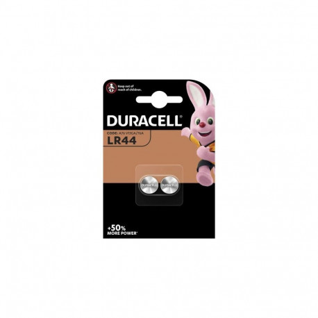 Duracell Battery (LR44) Button Alkaline (2 battery/ blister) 1.55V