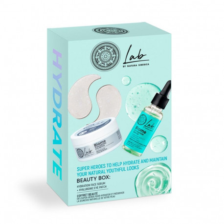 LAB BIOME HYALURONIC EYE PATCH 60UN + BIOME HYDRATION SERUM 30ML
