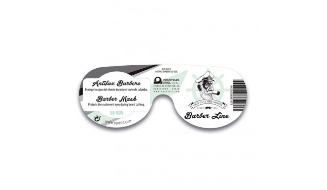 EUROSTIL BARBER LINE ANTIFAZ BARBERO NEGRO NEGRO PACK 50UN