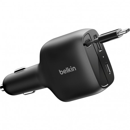 Belkin Boostcharge Kfz-laadija 75W eemaldatav USB-C kaabel CCC001hqBK