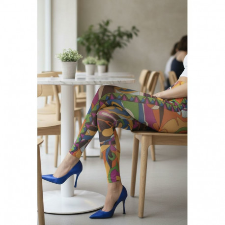 SOKISAHTEL Pierre Mantoux JOAN abstraktse mustriga retuusid 455, 424