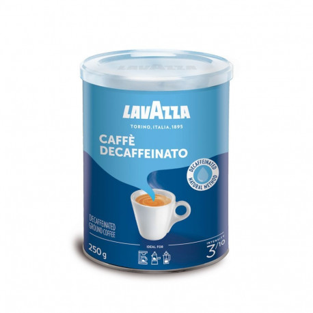 Ground coffee LAVAZZA Caffe Decaffeinato ground decaffeinated coffee 250g