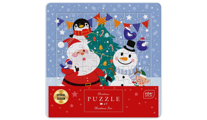 Pusle raamis 49 tk Christmas Tree