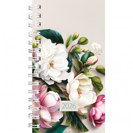 Taskumärkmik MINI, Pilt 2, spiraalköide, plastkaantega 2026a.