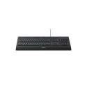 Logitech K280e Wired Keyboard, USB, US, Black