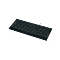 Logitech K280e Wired Keyboard, USB, US, Black