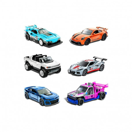 Hot Wheels mudelautode 2-pakk, tagasitõmmatavad