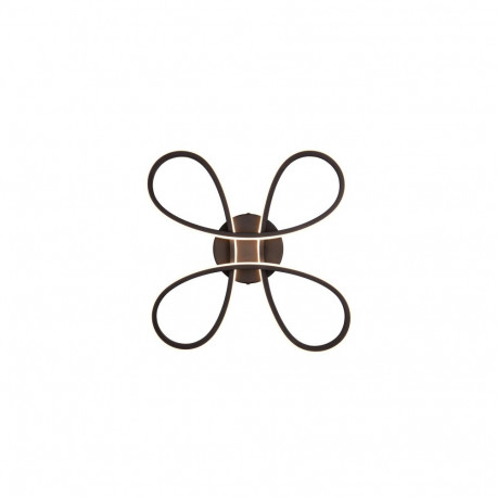 CEILING LED LIGHT FLY 40CM 3000K MATT BL